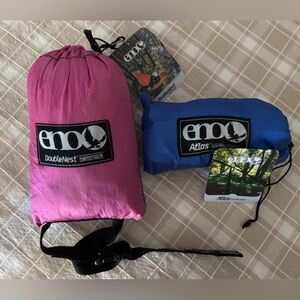 eno Doublenest Hammack and Atlas Tree Straps